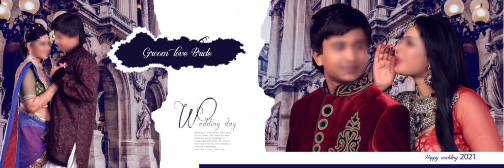 Indian Wedding Album Design