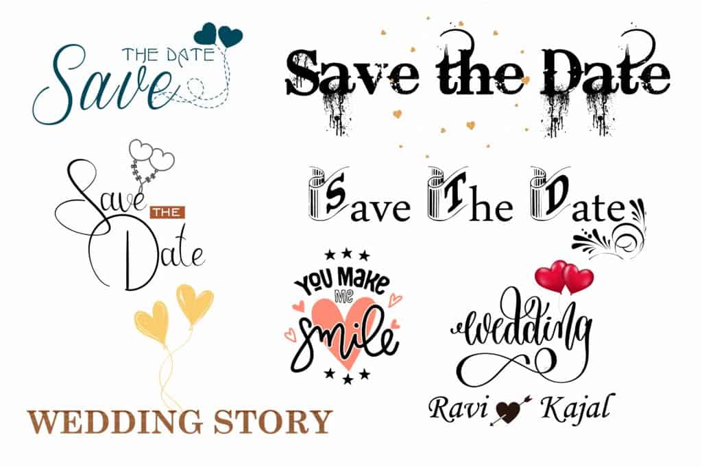 Wedding Save The Date Templates