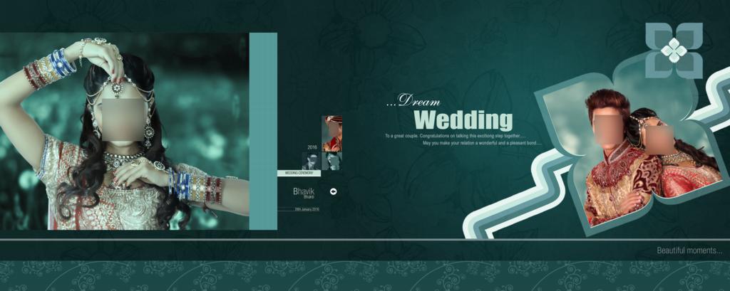12X30 Wedding Album PSD Free Download 