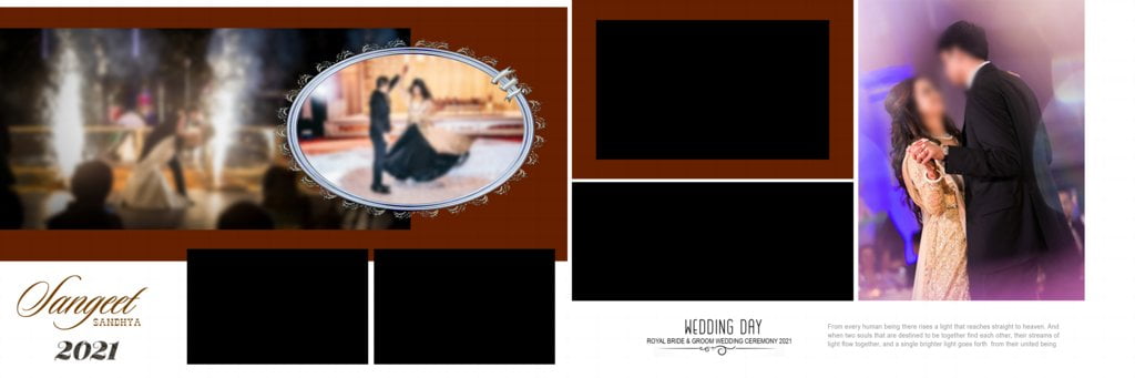 12X36 Wedding Album Design PSD Files Free Download (2019)