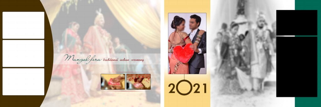 Album Design 12X36 PSD Wedding Background Free Download