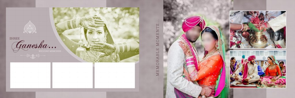 Creative Indian Wedding Album Design