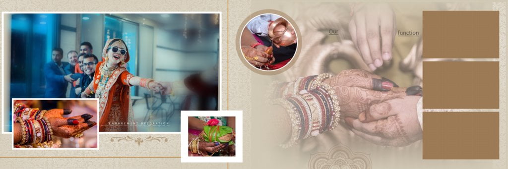 Creative Indian Wedding Album Design