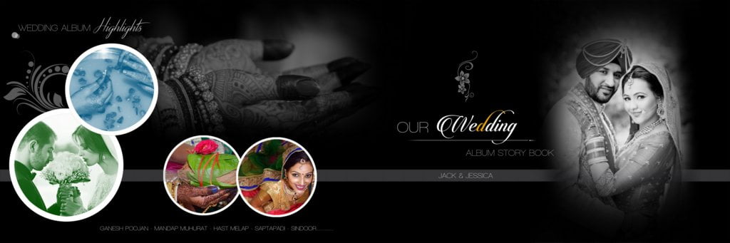 Creative Indian Wedding Album Design