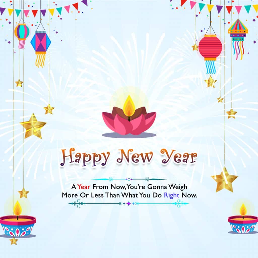 Happy New Year Banner & Poster Design Free Download