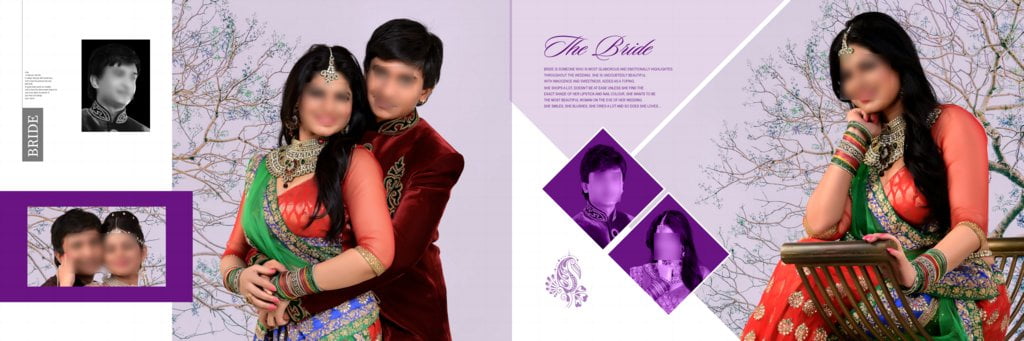 Indian Wedding Album Design 12X36