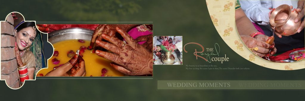Indian Wedding Album Design Templates