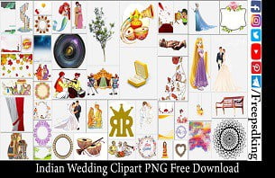 Indian Wedding Clipart PNG Free Download