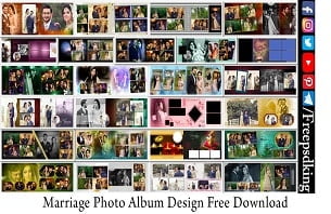 Marriage Photo Album Design