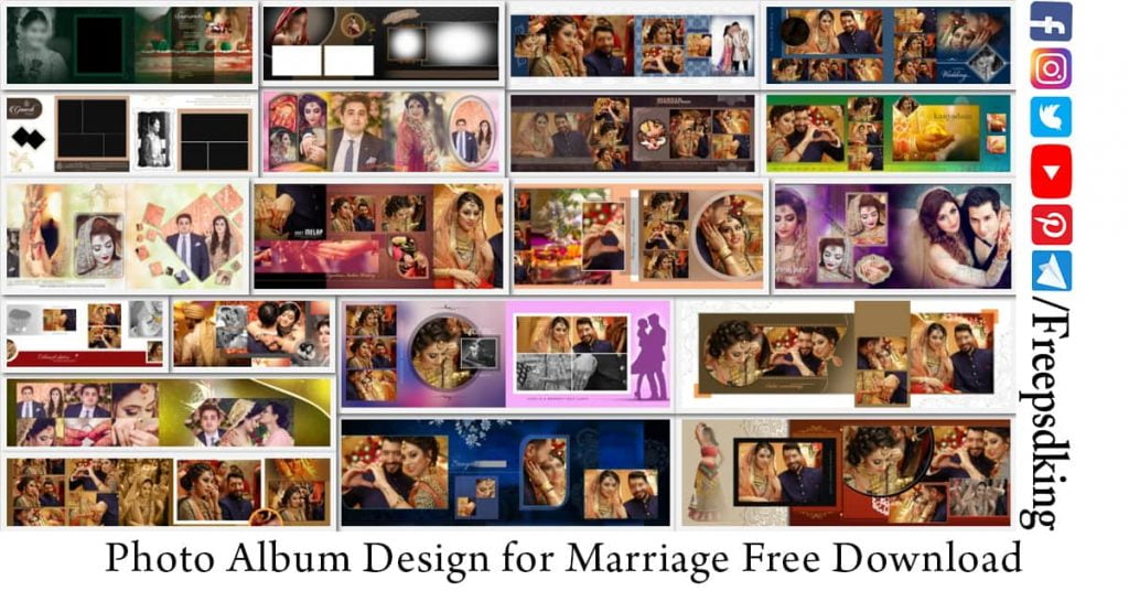 Photo Album Design For Marriage