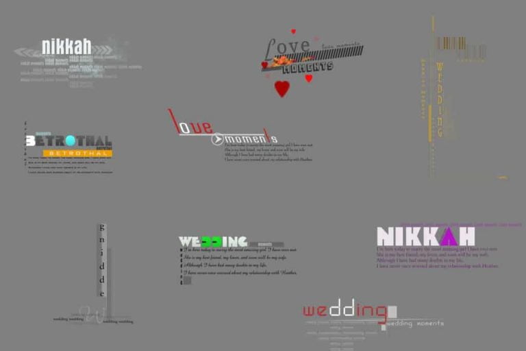 Wedding Album Quotes in English Free Download