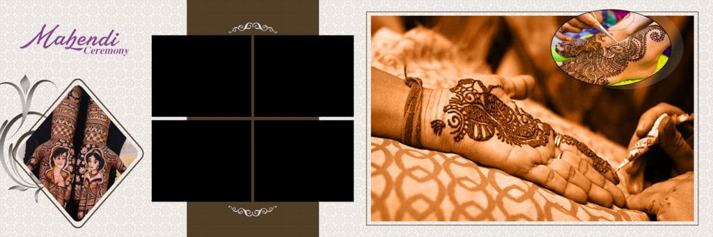 Wedding Photo Album Design PSD Templates 12X36 Collection