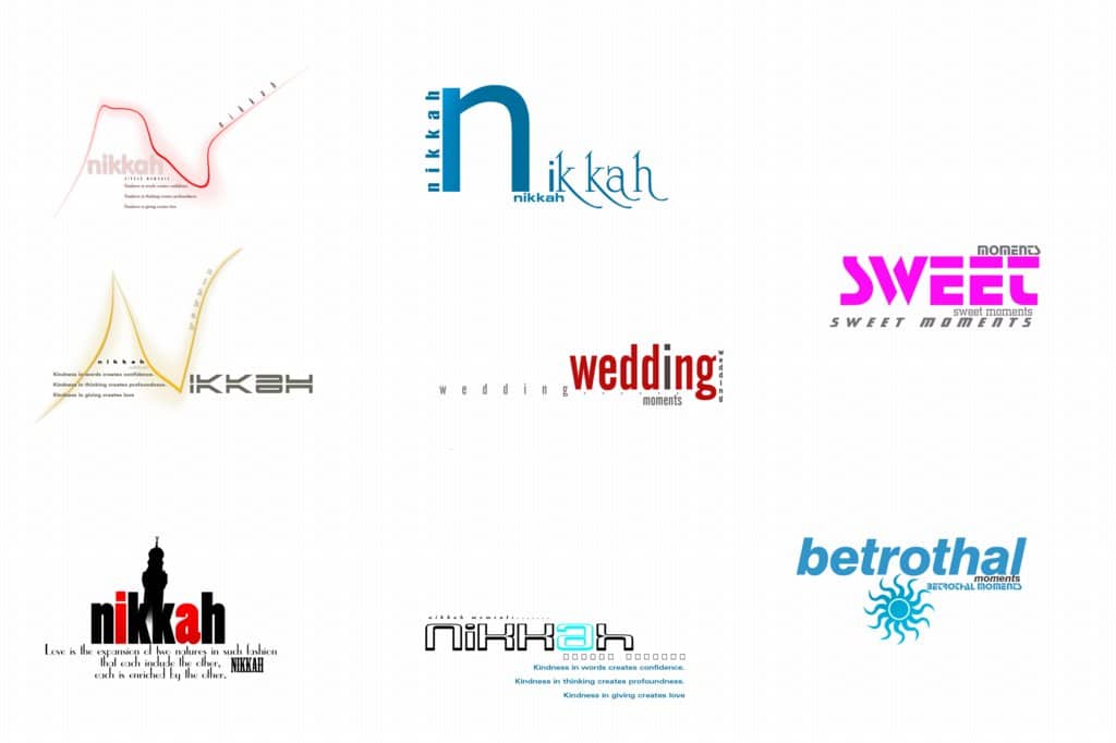 Wedding Title Templates PSD Free Download