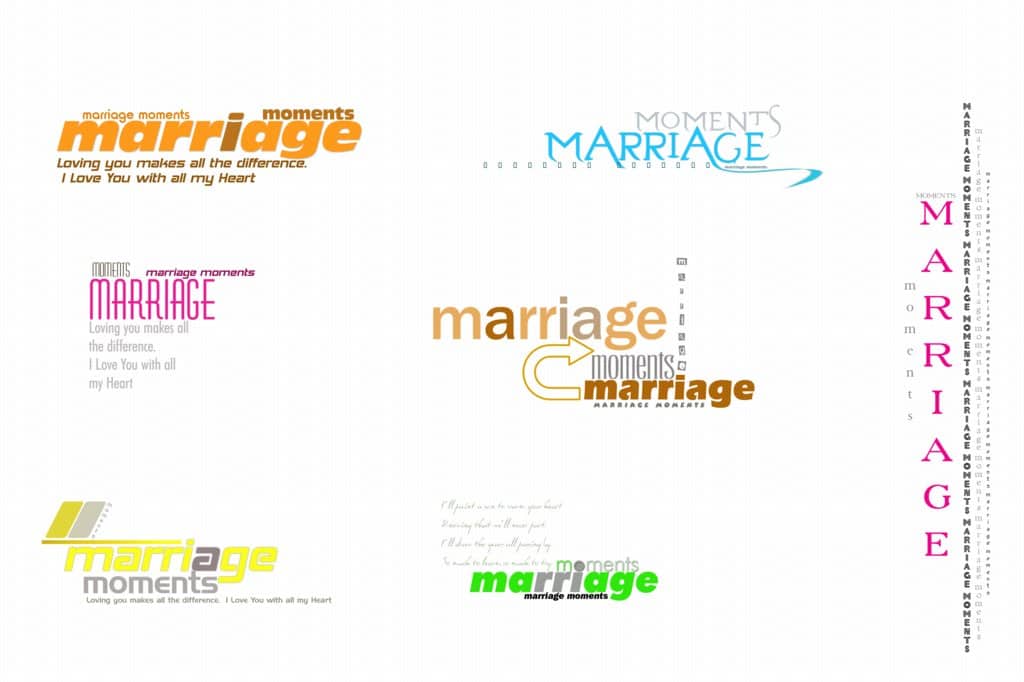 Wedding Title Templates PSD Free Download