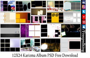 12X24 Karizma Album PSD Free Download