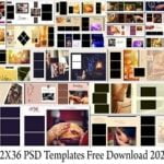 12X36 PSD Templates Free Download 2021