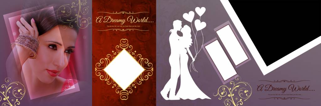 Western Wedding Album Design