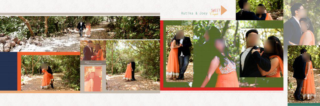 Creative Pre Wedding Album Design