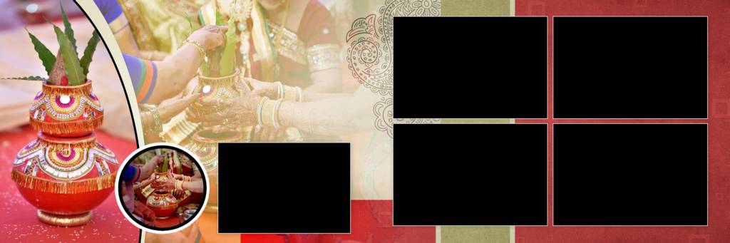 Engagement Album Design PSD Free Download 12x36 (2020)