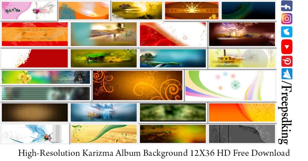 Full HD Karizma Album Background PSD Files Free Download 12X36 HD   PSDPIXCOM