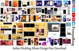 Wedding Album Design Indian