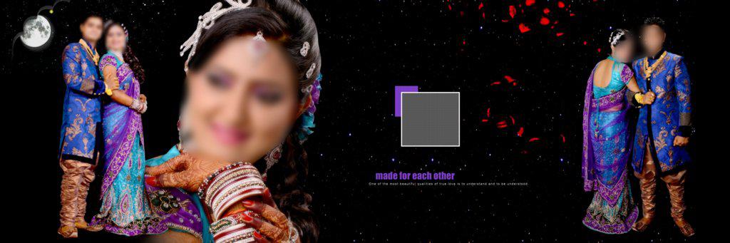 Karizma Album Design 12X36 PSD Wedding Background Free Download