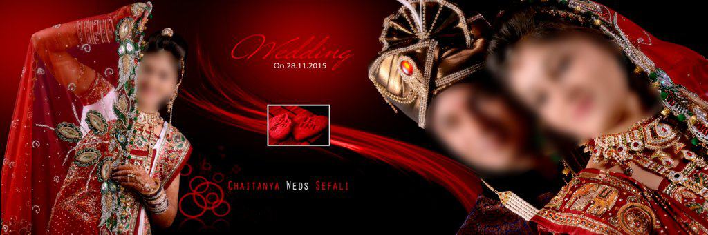 Karizma Album Design 12X36 PSD Wedding Background Free Download