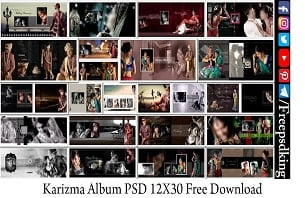 Karizma Album PSD 12X30 Free Download