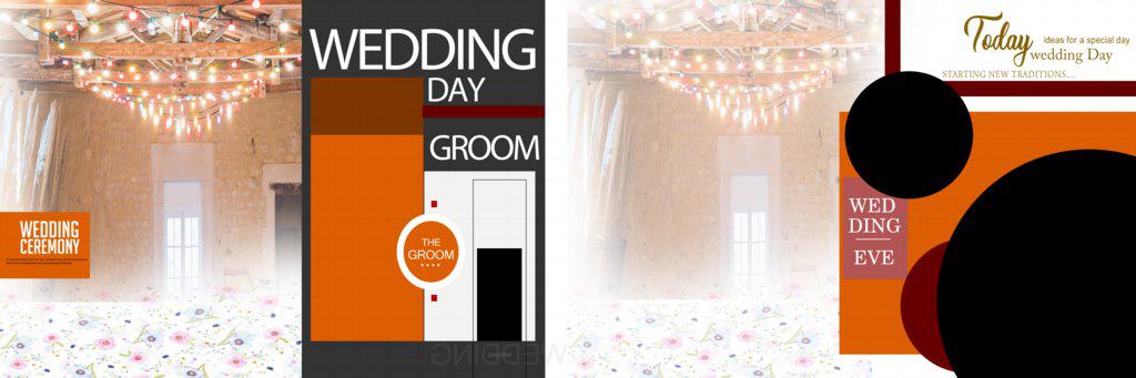 New 2020 Wedding Album Design 12X36 PSD Templates Download