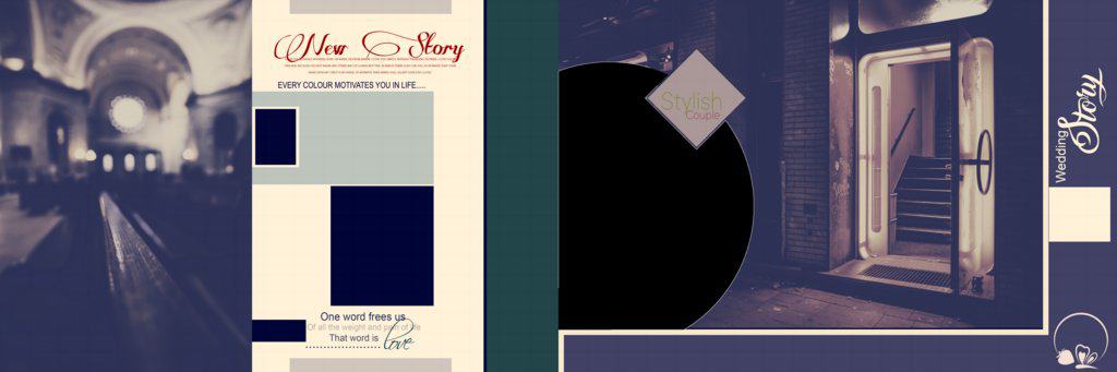 Wedding Album Design PSD File Free Download
