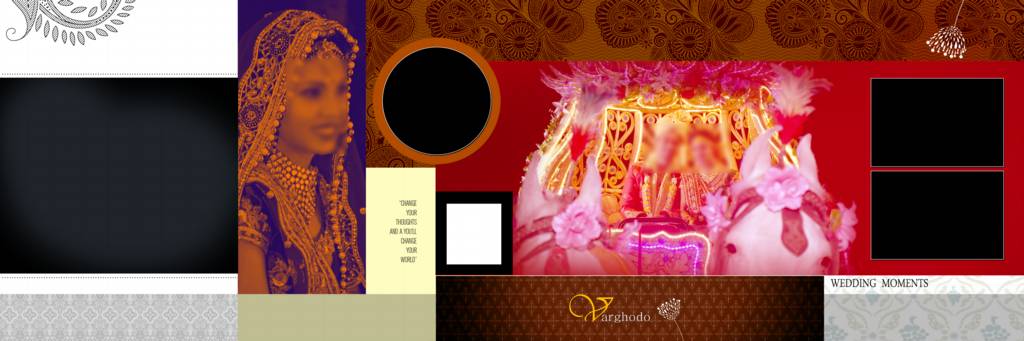 Wedding Album Design PSD