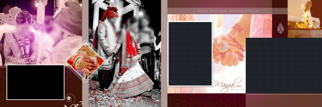 Wedding Album Design PSD