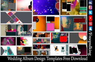 Wedding Album Design Templates