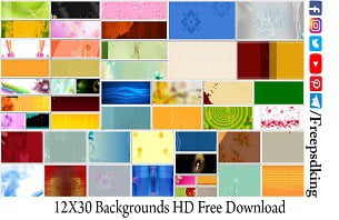 12X30 Backgrounds HD