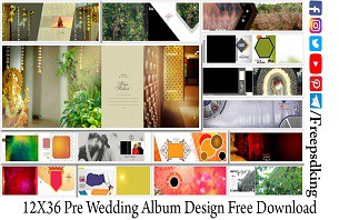 12X36 Pre Wedding Album Design