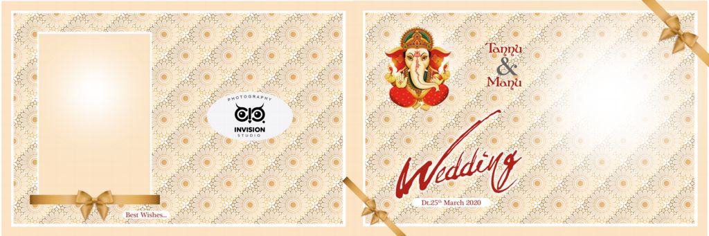 12X36 Wedding Album Cover Page Design PSD Free Download (2021)