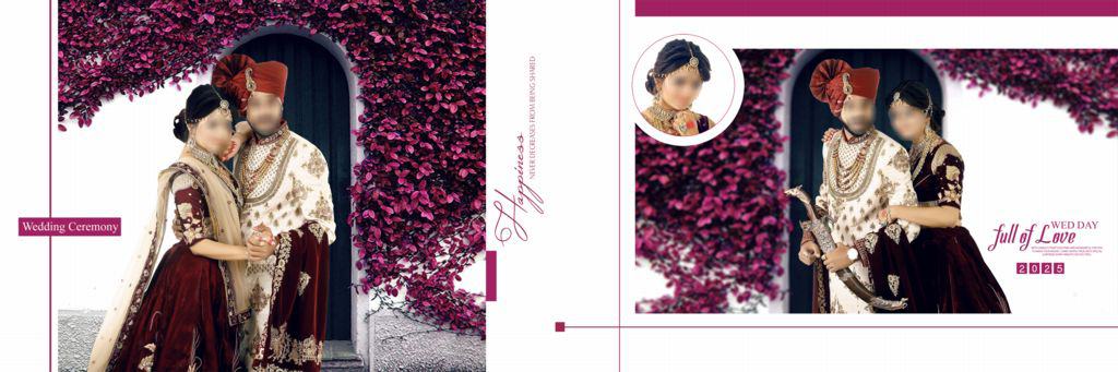 12X36 Wedding Album Design PSD Free Download 2019