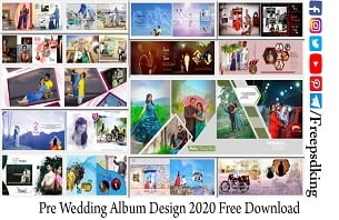 Pre Wedding Album Design 2020