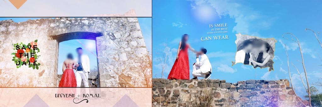 Pre Wedding Album Design 2020