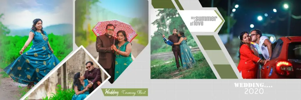 Pre Wedding Album Design 2020