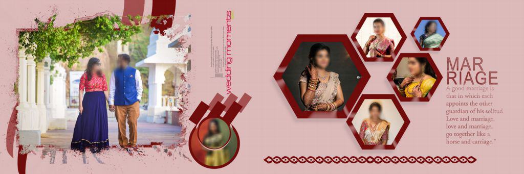 Pre Wedding Album Design 2020