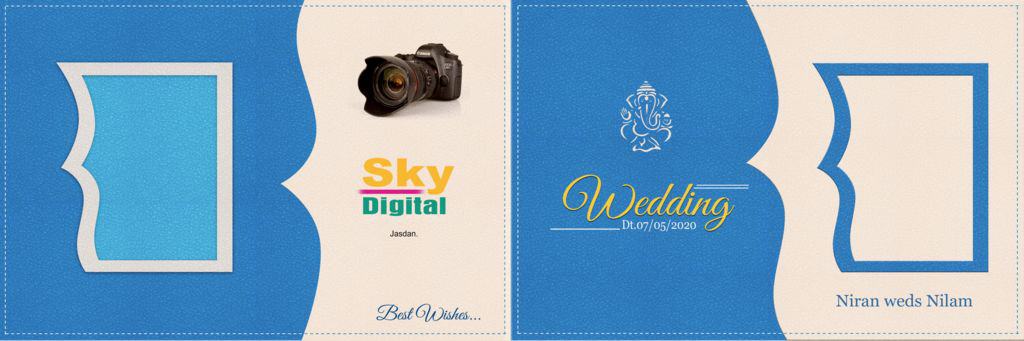 Wedding Album Cover Page Design PSD Free Download 12X36 2020
