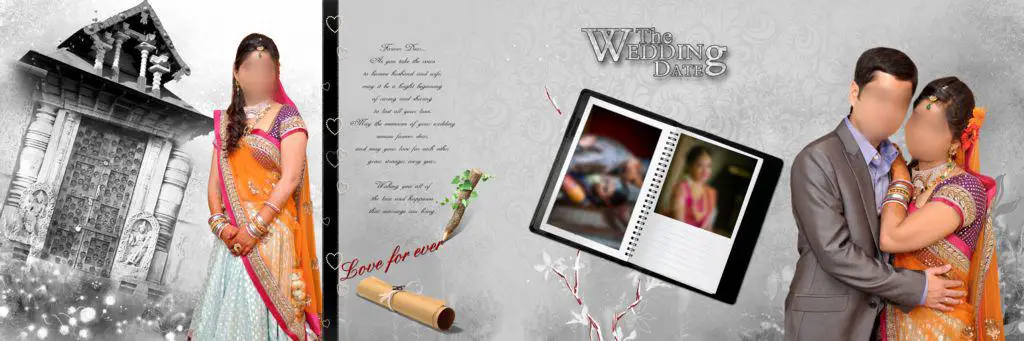 Wedding Album Design Layout