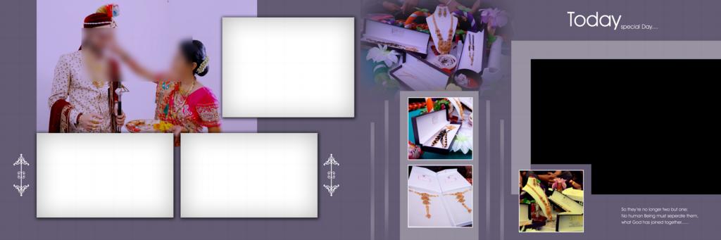 12 x 36 album design psd