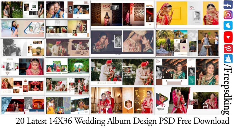 14X36 Wedding Album Design