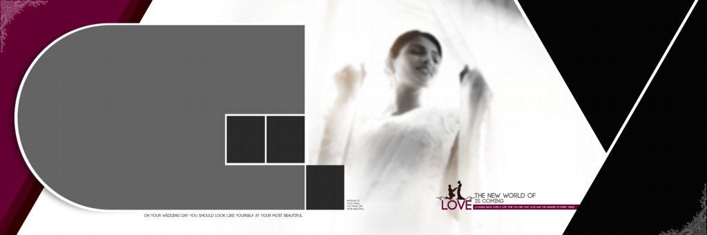 Pre Wedding Photography Album Design