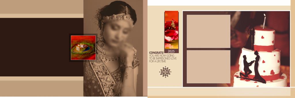 Wedding Album Design PSD Free Download