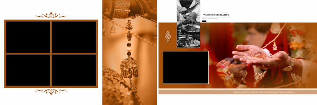 Wedding Album Design PSD Free Download