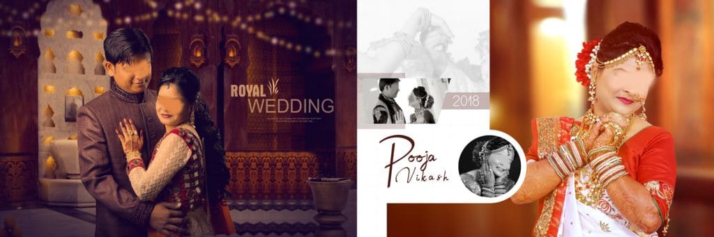 Wedding Album Design Templates PSD Free Download 12X36 2021