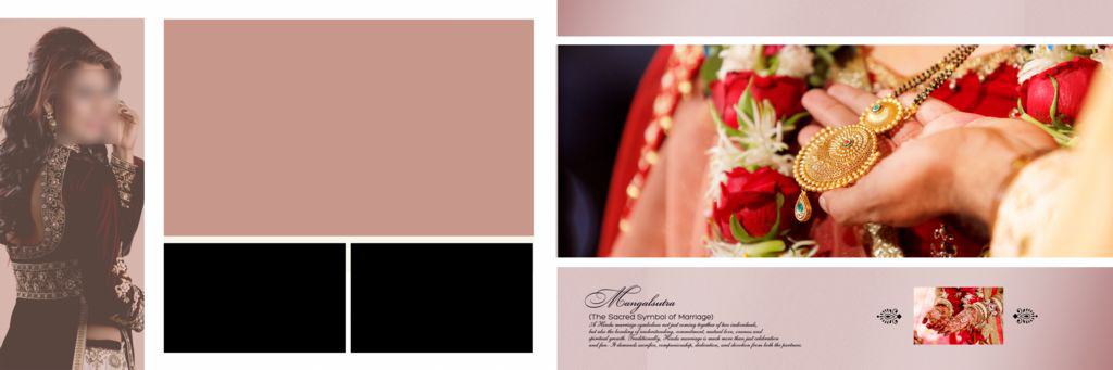 Wedding Album Layout Design